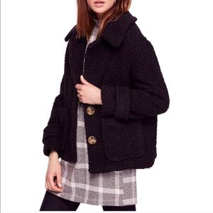 Free People teddy jacket